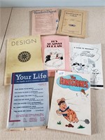 NEAT ASSORTMENT OF VINTAGE BOOKLETS