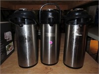 (3) Tea/Coffee Dispensers