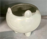 FROG POTTERY PLANTER