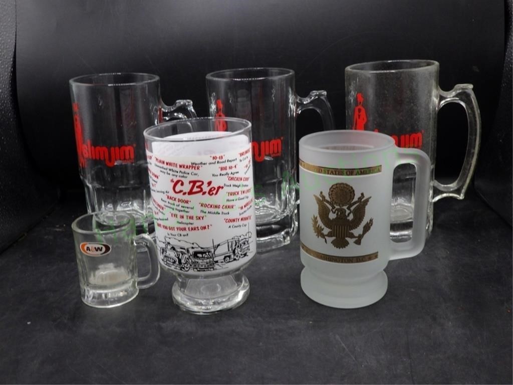 Vintage Mugs & Glass
