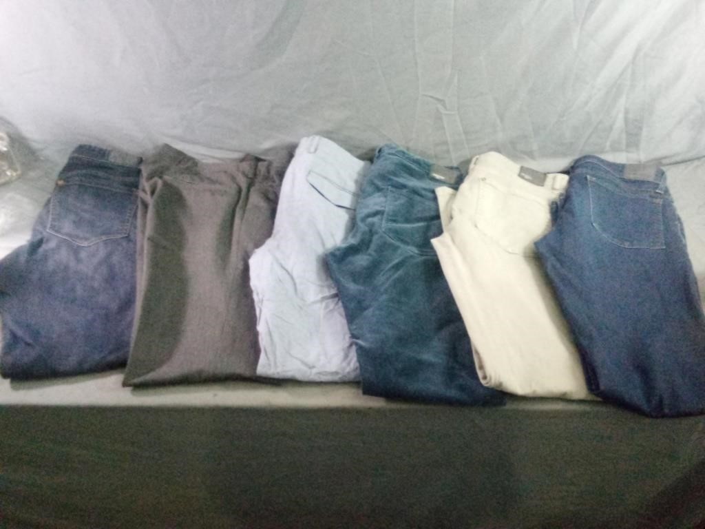 Six Pairs of Tristan Jeans, Pants & Cords Size
