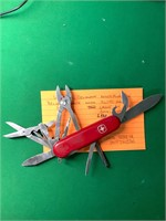 Vintage Swiss Army Knife value $110