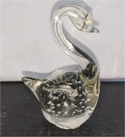 Art Glass Swan