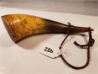 Powder Horn 8"L