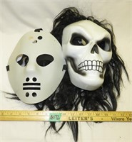 Two Halloween Costume Masks
