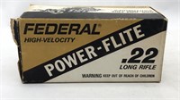Federal High-velocity Power-flite .22 Long Rifle