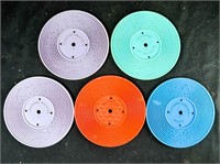 5 DIFFERENT FISHER PRICE RECORDS