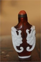 Chinese Peking Glass Snuff Bottle