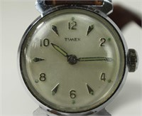 Vintage Timex Silver-Tone Ladies Watch