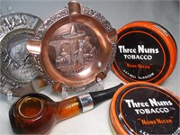 Lot pour amateur de tabac
Les cans “Three Nuns”