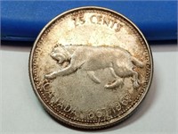 OF) 1967 Canada silver quarter