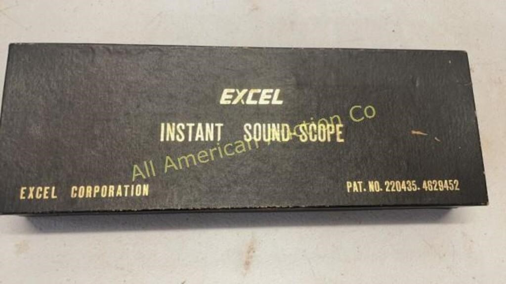 Excel Instant Sound Scope clock & watch tool
