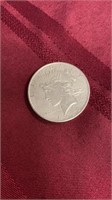 1922 SILVER PEACE DOLLAR