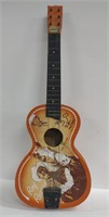 (I) Vintage Toy Roy Rogers and Trigger Guitar