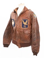 WWII USAAF 511th BOMB SQ NAMED A-2 FLIGHT JACKET