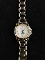 Vintage Technibond Diamond Quartz .925 Watch