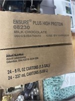 CASE OF ENSURE CHOCOLATE PROTEIN DRINK