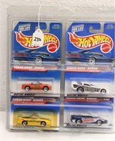 SET OF (4) 1997 HOT WHEELS CARS NEW IN PACKAGE