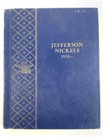 Complete Jefferson Nickel Set 1938-65; 72 Coins