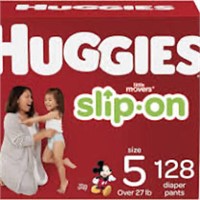 Huggies Little Movers Slip-On Diaper Pants, Size