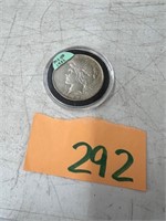 Liberty silver dollar