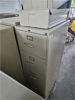 FILE CABINET W/2 EXTRA DRAWERS