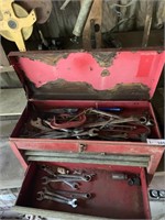 Metal Toolbox & Tools