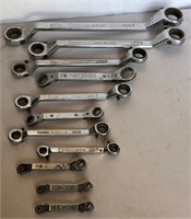 11-Pc Set of Gear Wrenches