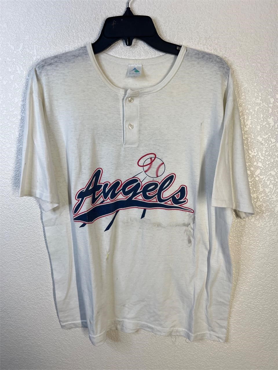 Vintage Angels Baseball Rec Shirt