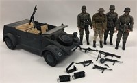 21st Century WWII Action Figures & Jeep