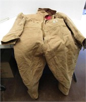 Carhart Quited Coveralls SZ 42 Short