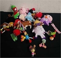 Plush and wooden toys