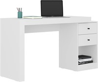 Techni Mobili Expandable Desk with Storage Drawers