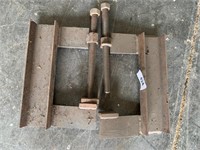 (2) Large C-Clamps