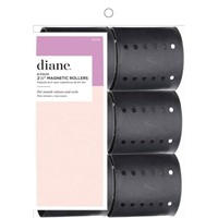 Diane Magnetic Roller 6pk, 2-1/2", Black (D2726)
