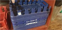 Plastic Pepsi Cola crates
Lot of six