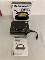 Elite Gourmet Electric Single Burner