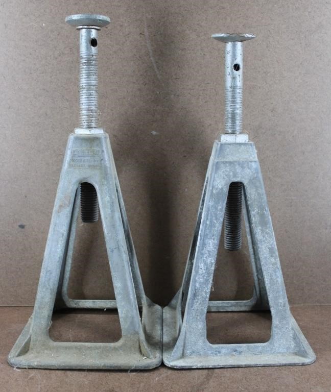 Vintage Cast Aluminum Stabilizing Trailer Jacks