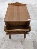 Bassett Furniture- Magazine Holder End Table
