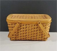 2000 Longaberger Founder's Basket with Woodcrafts