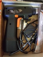 BLACK AND DECKER ELECTRIC DRILL AND CORDLESS