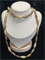 Vintage beaded necklace; broken link - see pics