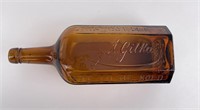 Gilka Berlin Amber Whisky Bottle