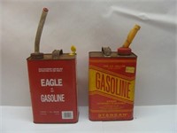 A Pair of Gas Cans - Good Color