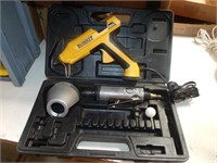 DEWALT GLUE GUN, AIR DIE GRINDER TOOL