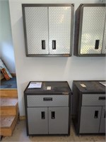 GLADIATOR FLOOR & WALL GARAGE CABINET W/ CONTENTS