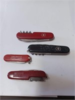 Lot of Various Utilty Pocket Knives w/ Adv.