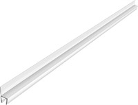 Butecare 1/2" Glass Door Seal Strip - 2 Pack