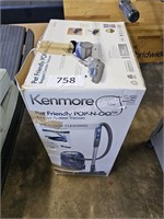 kenmore pop-N-go bagged canister vac