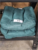 2- chair cushions